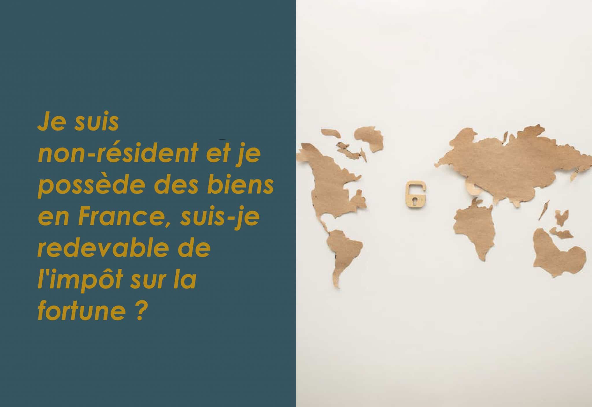 Impôt sur la fortune immobilière | ifi non-résident en France